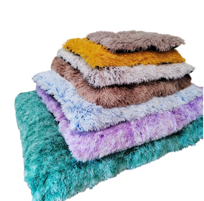 Colourful Plush and Cosy Dog Beds